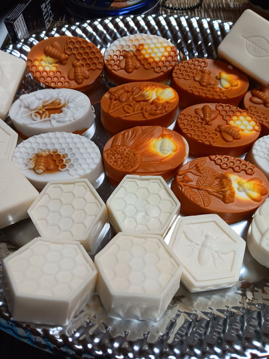 Turmeric, goats milk and shea butter soap