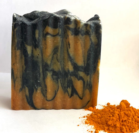 Turmeric and Activated Charcoal Soap